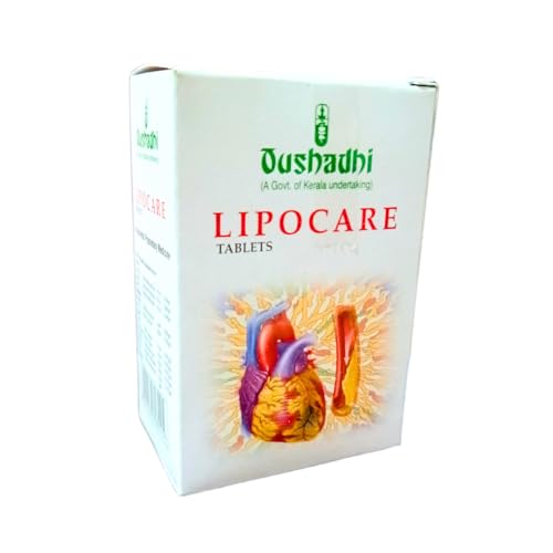 Lipocare Tablet, 100 Tablets, Cholesterol Support Supplement | Oushadhi | AyurVenue.com