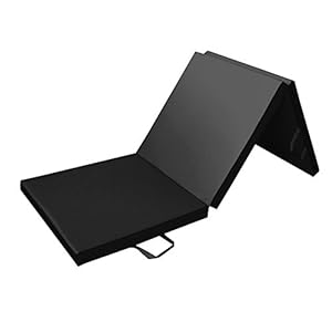 PRISP 3-delige Opvouwbare Gymnastiekmat 180 cm – Turnmat Voor Thuis, 180 cm Lang, 60 cm Breed, 5 cm dik