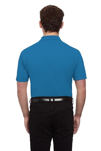 Blue Generation BG2201 Polo para hombre de algodón pique manga corta miniatura 2
