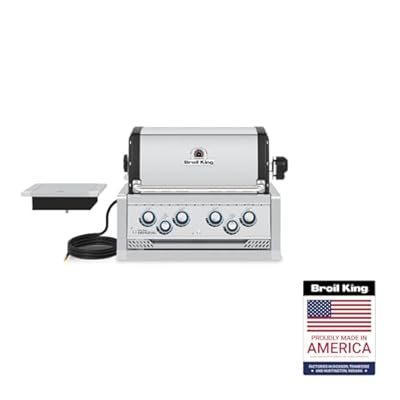 Broil King, 956087, Imperial S 490, Natural Gas (NG), Silver, Black