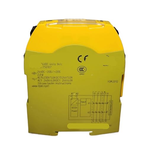 Relais de sécurité 750107 24VDC module de surveillance à contacts liés - 2
