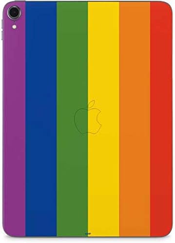 Skinit Decal Tablet skin compatible with iPad Pro 12.9in (2021) - Officially Licensed Vertical Rainbow Flag Design