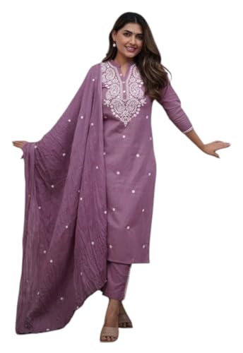 Kurta en tissu Chanderi noble de coupe droite traditionnelle