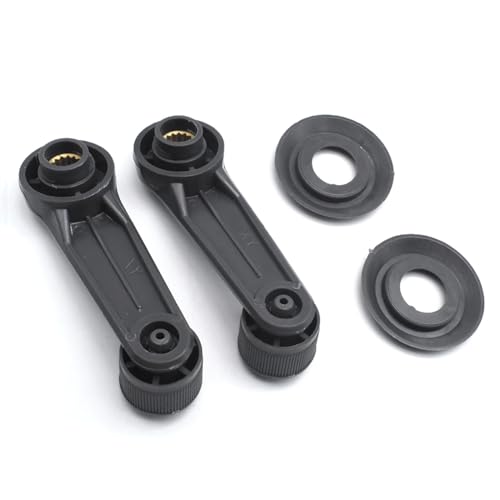 Mitinger Fensterkurbel 2er Set Schwarz