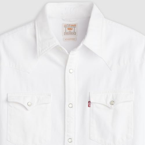Image of Levi's Men's Solid Slim Fit Denim Shirt