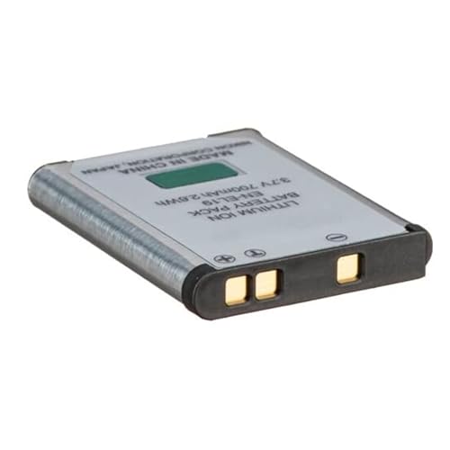 Image of Rechargeable Camera Battery Compatible with Nikon EN-EL19 | 3.7V 700mAh 2.6Wh Li-Ion Replacement Battery for Nikon Digital Cameras | Reliable Power Backup