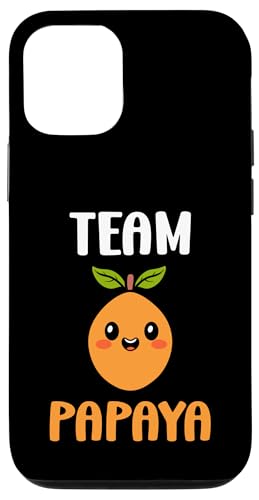 ���[���A �p�p�C�� �t���[�c ���킢�� �ʔ��� �~�j�}���X�g �V���v�� �p�p�C�� team Papaya �X�}�z�P�[�X iPhone 12/12 Pro �p