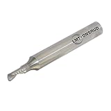 LMT Onsrud 63-606 Solid Carbide Upocut Spiral O Flute Cutting Tool, Inch, Uncoated (Bright) Finish, 22 Degree Helix, 1 Flute, 2.0000