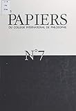 FeniXX réédition numérique (Collège international de philosophie)