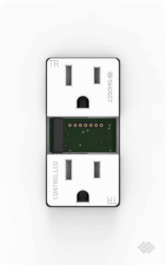 Swidget 15A Outlet - Smart Plug Power Outlet Switch for Automation - Requires Neutral Wire - Compatible with — view 6