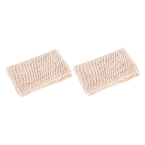 LOORGVEL 2個 蒸し器用純綿蒸? 非粘着調理用パッド カット可能 キッチンテーブルマット 蒸しパンや点心に適した無漂コッ素材