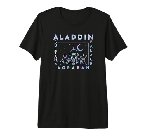 T-shirt Disney Princesses Aladdin résistant pour en finir avec les imprimés ternes