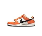 Nike Zapatos preescolares Dunk Low, Phantom/Negro-naranja de seguridad, 3 Little Kid