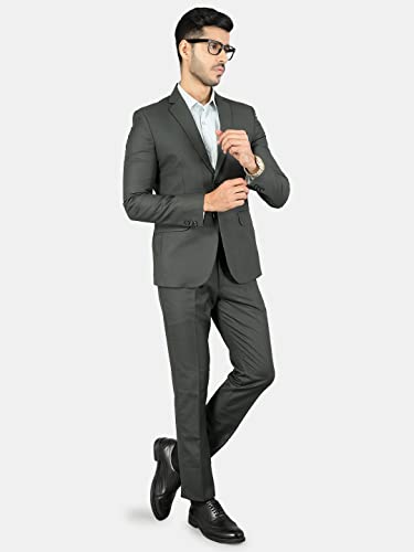 Image of WINTAGE Men's Polyester Cotton Two Piece Suit