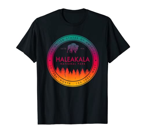 Parque Nacional Haleakala Regalos Hawaii Souvenir HI Camiseta
