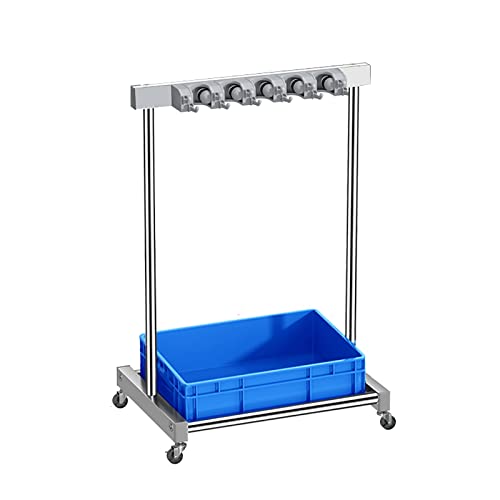 Chariot de rangement pour outils de nettoyage support mobile à roulettes