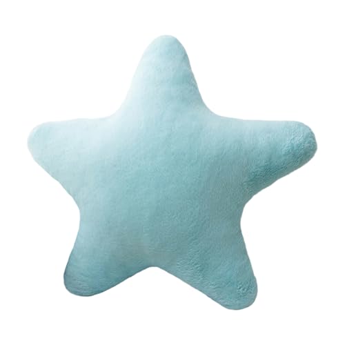 Lerpwige Adorable almohada con forma de estrella, cojín de felpa prémium para dormitorio, sala de estar, decoración del hogar