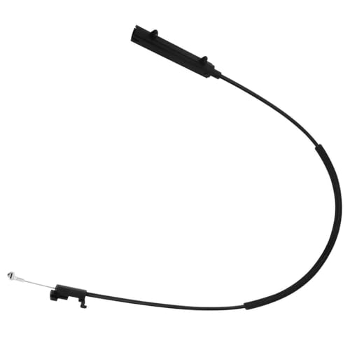 Kacepar Car Bonnet Front Hood Control Latch Release Cable Wire Compatible with VW Golf Passat 2015-2018 Metal and Plastic Black 5G2823531D