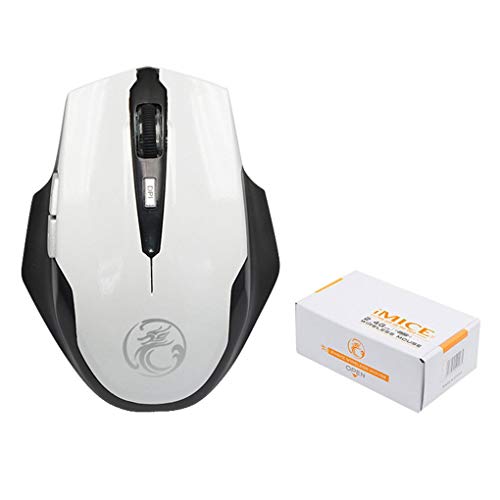 F-blue iMice E-1900 Mini Souris sans Fil Portable 1600dpi 6 Boutons 2.4Ghz USB PC Gamer Souris Accueil Ordinateur Portable