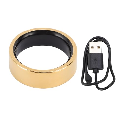Mayueri Smart Health Anning Fitness Tracker Ultra Delgada Cometón de Temperatura Corporal Paso Conteo (11 ID: 20.7 mm / 0.81 Pulgadas, Circunferencia:)
