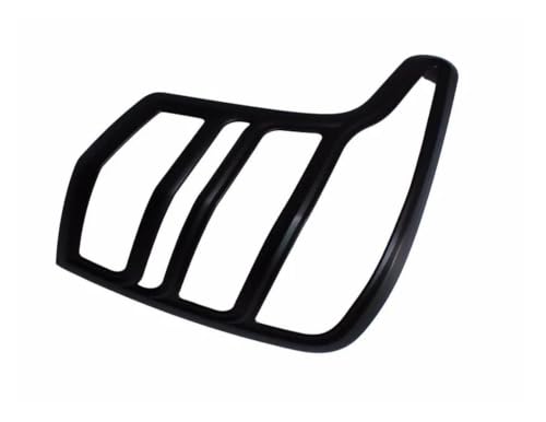 Protector de luz trasera ABS de alta calidad y acabado carbón para Mitsubishi L200 2015-2019 4