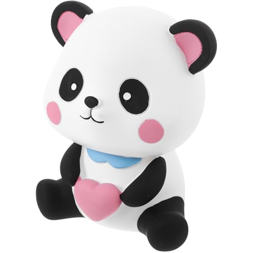 Hucha Panda de vinilo para evitar roturas y enseñar a ahorrar monedas en casa 2
