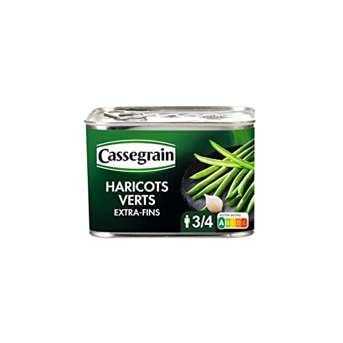 Cassegrain Haricots verts extra-fins - La boîte de 390g net égoutté Cover