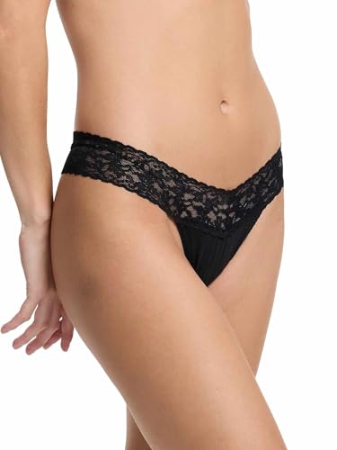 Image of hanky panky - Supima Cotton Low Rise Thongs for Women | Lacy Lingerie, Cotton Panties | 3 or 5 pack
