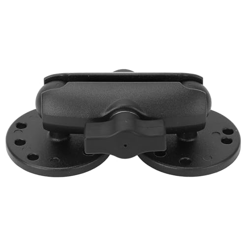 Support détecteur de poisson rotatif et stable pour bateau avec plaques AMPS rondes