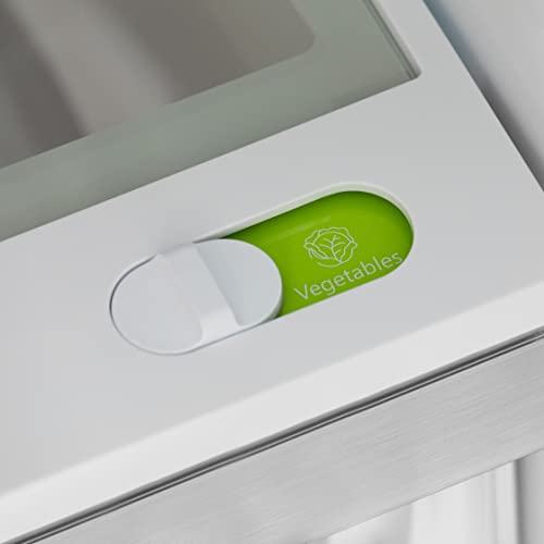 Zline 36" Autograph Edition 22.5 Cu. Ft Freestanding French Door Refrigerator With Ice Maker In Fingerprint Resistant Stainless Steel With Champagne Bronze Accents (Rfmz-36-Cb) #TOP6