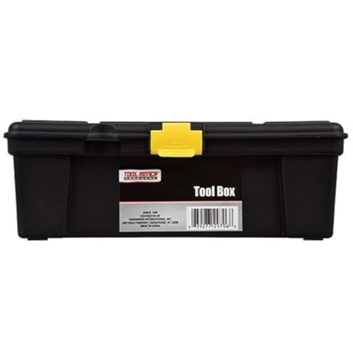 12-inch Tool Box Black/Yellow