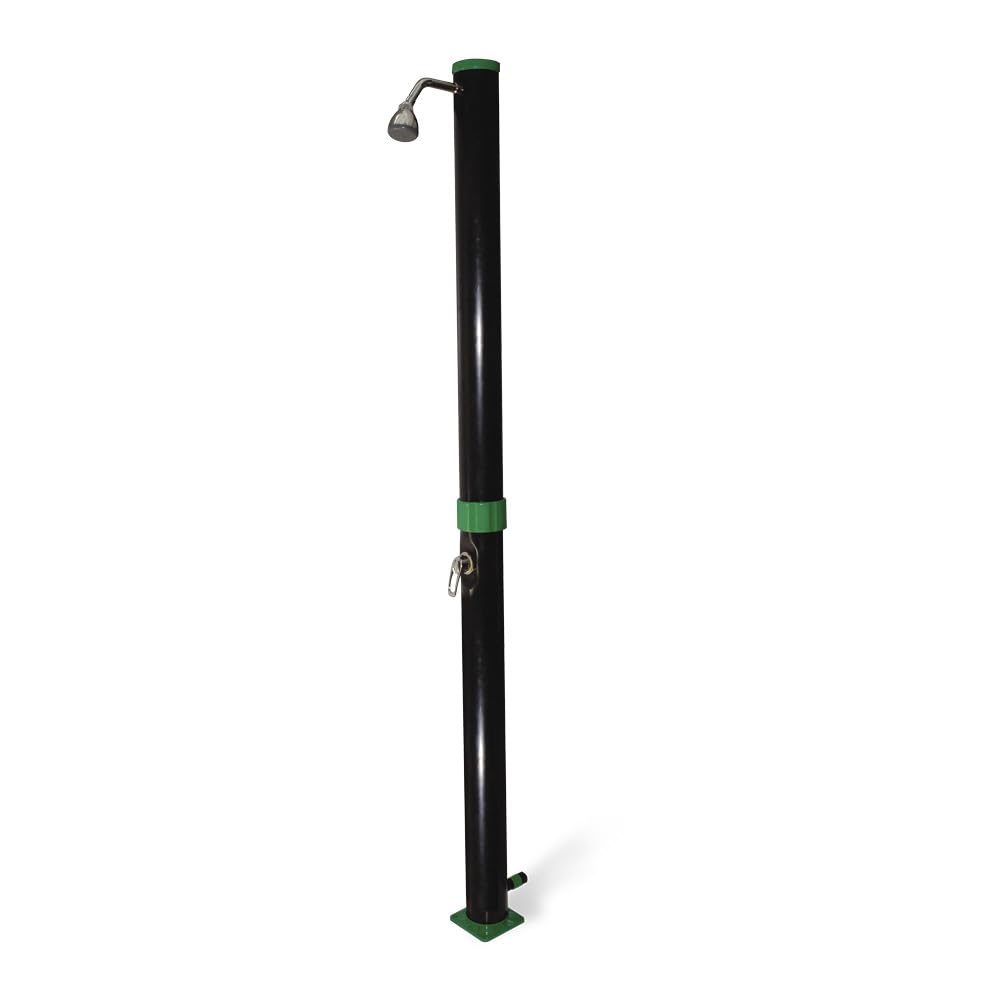 Close-up of Aqua Select Solar Outdoor Shower head