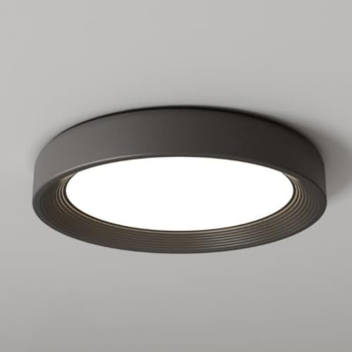 Plafonnier LED rond moderne à intensité variable pour salon