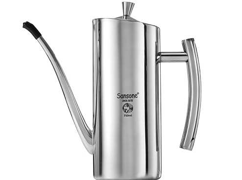 Sansone OLIERA LUX IN ACCIAIO INOX 750ML, D.11,8cm, H.18cm