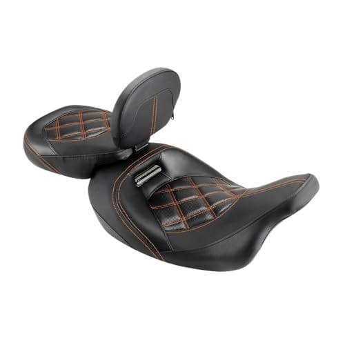 Coussin de dossier moto contre le mal de dos en selle biplace Touring