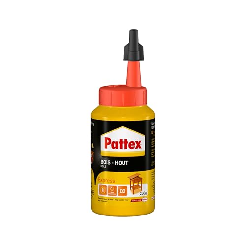 Pattex Wood Express Quick-Drying Wood Glue White Glue 1 X 250 G 2755965