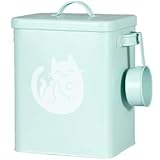 Xiraivke食品保存容器 真空密封式 6L 大容量 乳白色 防潮・防塵・防虫 ペットフード保存最適 食品ストレージ容器​