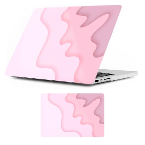 Carcasa MacBook Pro 14 de alta resistencia acabado mate rosa ajuste milimétrico