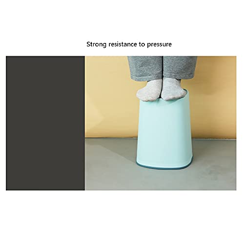 Bote de basura cuadrado de acero para cocina 6L naranja miniatura 7