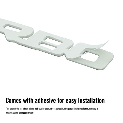 2Pcs Turbo Badge Emblem, Nawpheki Universal Metal Car Auto Fender Trunk Tailgate Front Decal Sticker Nameplate Letter (Gold) #TOP3