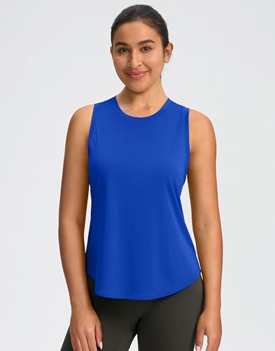 SANTINY Women's Sleeveless Workout Tops Lightweight Tennis Yoga Gym Athletic Running Shirts Racerback Tank Tops for Women2