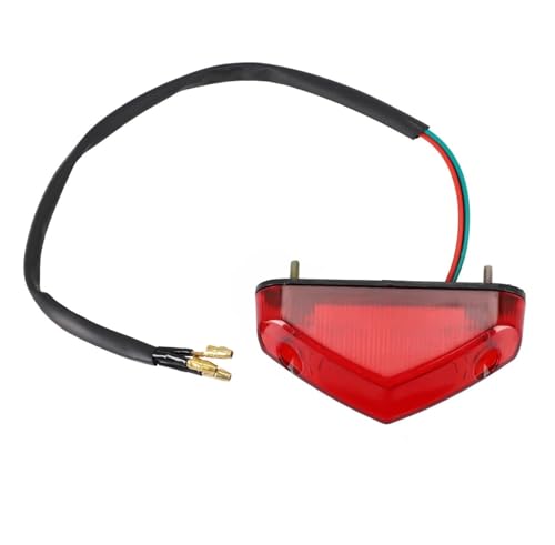 Mini lampe de plaque d'immatriculation et feu arrière LED moto basse consommation