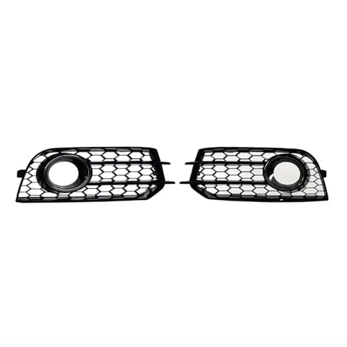 Parrilla de radiador delantera para Audi A1 2010-2014 con rejilla de luz antiniebla derecha