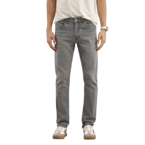 Image of WROGN Men's Slim Fit Jeans | Mid Rise | Jeans for Man