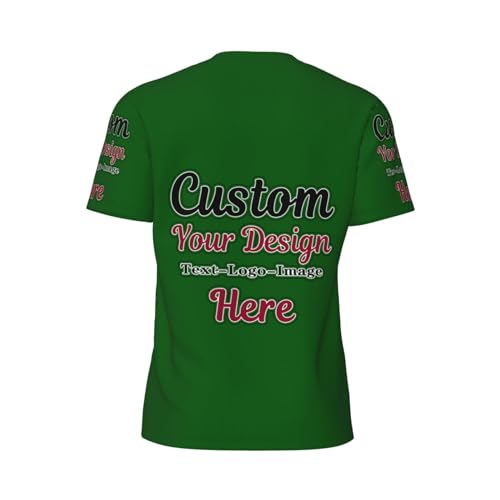 Custom Shirt Your Design Own Shirts Customized Personalized Logo Text Name Photo Image T-Shirt2