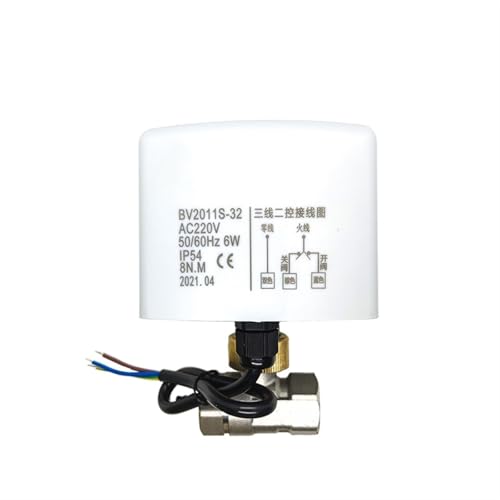 Válvula de bola eléctrica para automatización de sistemas de riego a 24V 4