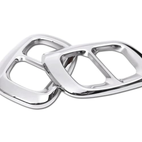 Embouts d'échappement Mercedes GLA X156 2015 2016 2017 : cache-silencieux argenté de rechange