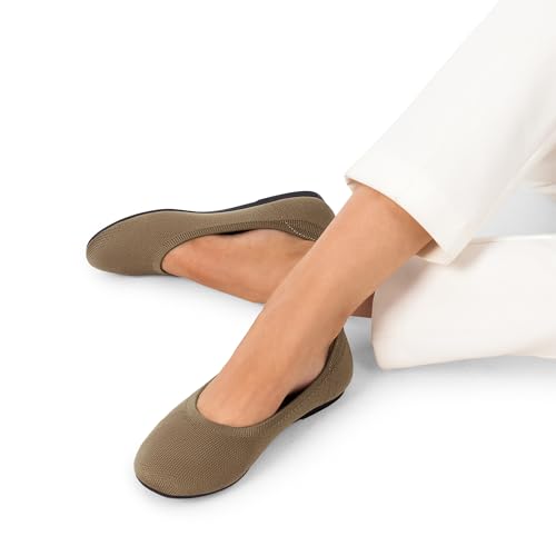 Image of DREAM PAIRS Women's Dress Knit Ballet Comfort Flats