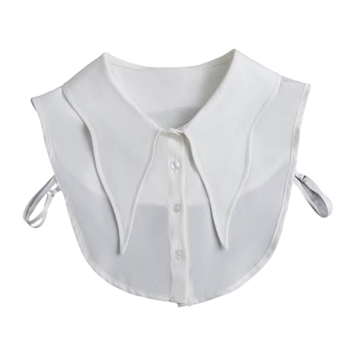 Cuellos falsos decorativos y accesorios para camisas cortas de mujer