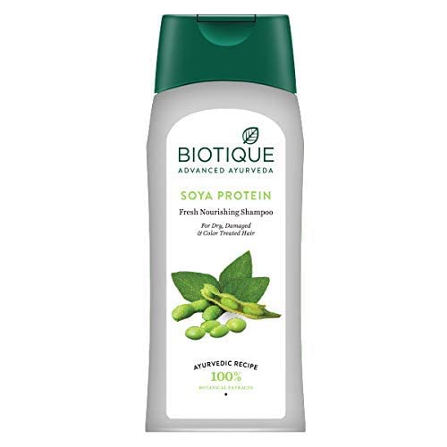 Image of Biotique Bio Soya Protein Fresh Nourishing Shampoo, 400 ml